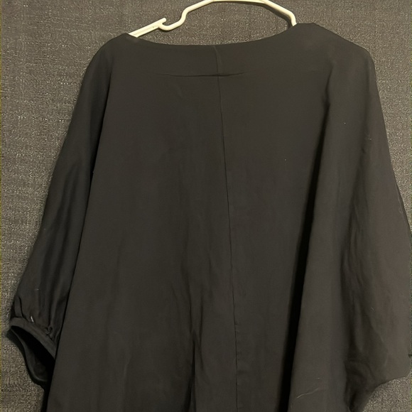 BRYN WALKER The Wilder Oversized Dolman Batwing Sleeve Boat Neck Tunic Top - Picture 14 of 14